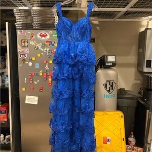 Glam Squad 2 You Blue Prom Dress